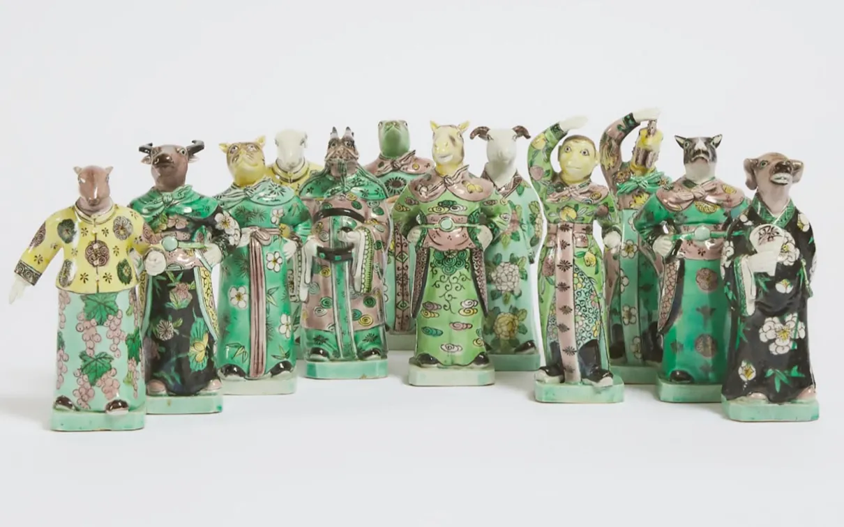 Chinese Zodiac Case | Royal Ontario Museum